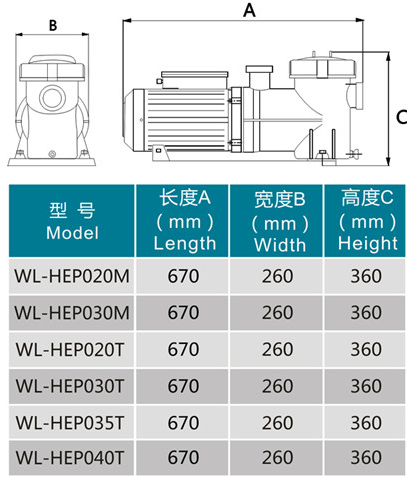 WL-HEP系列水泵(图2)