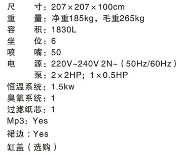 水疗浴缸(图1)