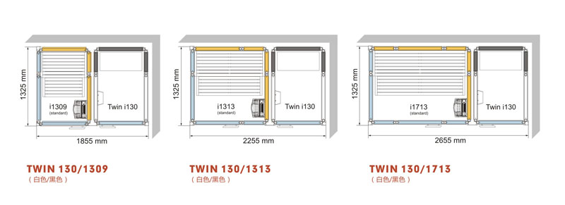 瑞典帝梦 TYLO Impression Twin 双功能桑拿房(图1)