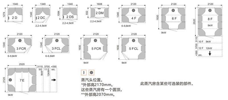 瑞典帝梦 TYLO Evolve GF桑拿房(图1)